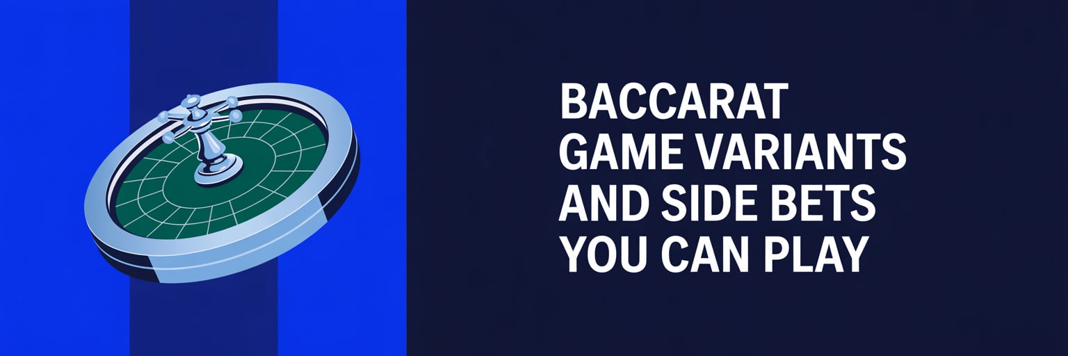 Baccarat Game Variants and Side Bets You Can Play